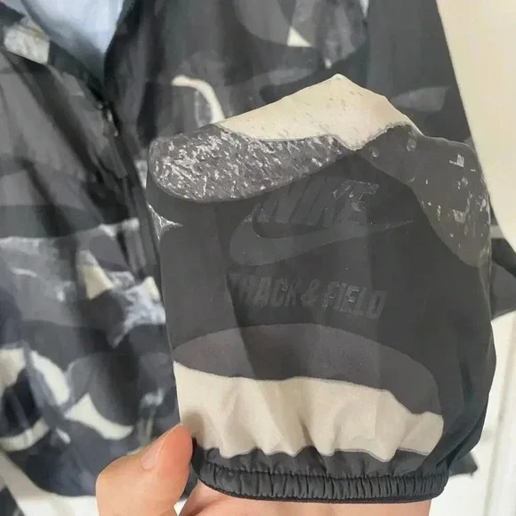 Nike Track & Field Windrunner Camo Mens XL Windbreaker Lightweight Packable - Picture 7 of 7